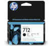 Tinteiro Preto HP DesignJet T210/T250/T630 - 38 ml - 712