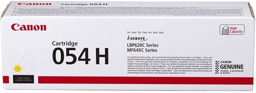 Toner Amarelo Canon LBP621/LBP623/MF643/MF645- 2.3K - 054HY