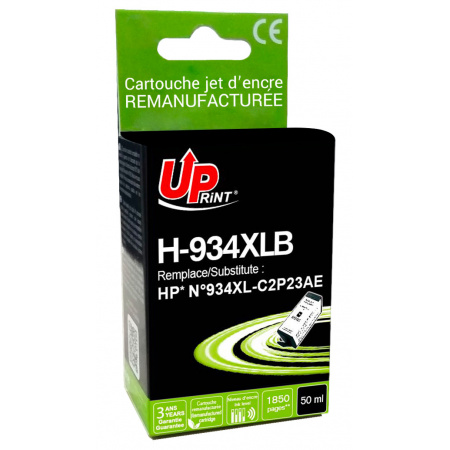 Tinteiro Compatível p/ HP Officejet 6812/6815 - BK (Uprint)