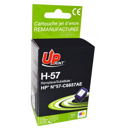 Tinteiro Compatível p/ HP Deskjet 450 Nº57 - Cores (Uprint)