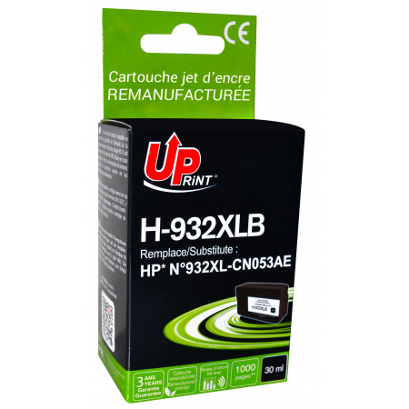 Tinteiro Compatível p/ HP OJ 6100/6600 - BK (Uprint) (AC)