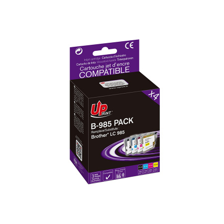 Tinteiro Compatível p/ Brother MFCJ265W - Pack Uprint