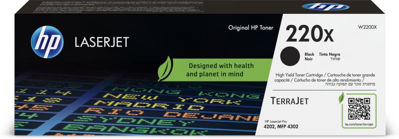 Toner Preto HP Color LaserJet Pro 4202/4302 (220X)