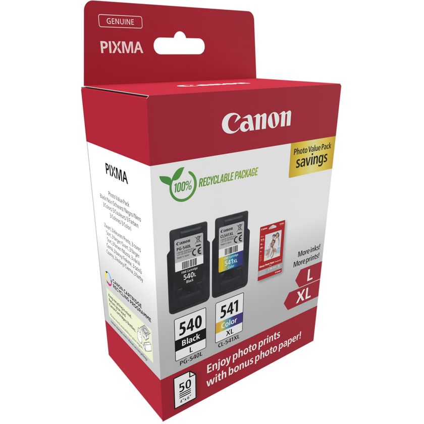 Pack Canon Pixma MG2150/3150 - PG-540L/CL-541XL