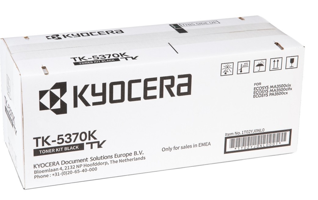 Toner Original Preto Kyocera ECOSYS MA3500 / PA3500