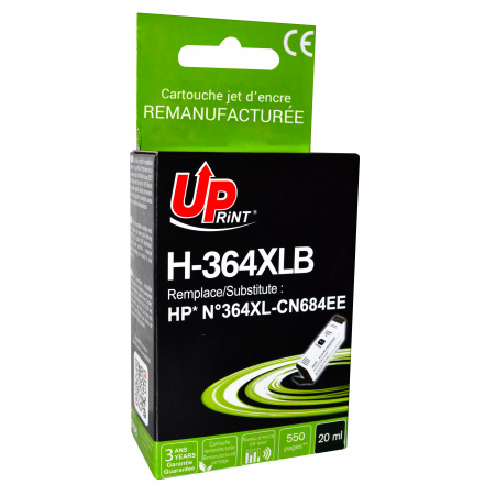 Tinteiro Compatível p/ HP PS C5380/C6380/C6324 - BK (Uprint)