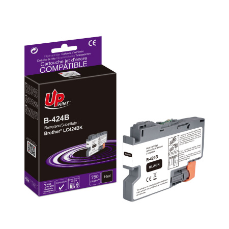 Tinteiro Compatível p/ Brother DCP J1200W - Preto Uprint