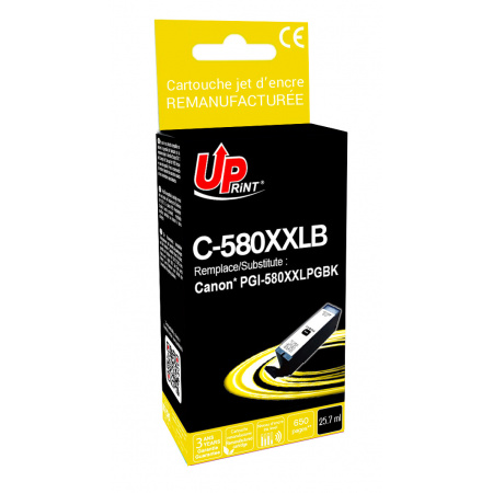 Tinteiro Compatível p/ Canon Pixma TR7550 - BKP (Uprint)(AC)