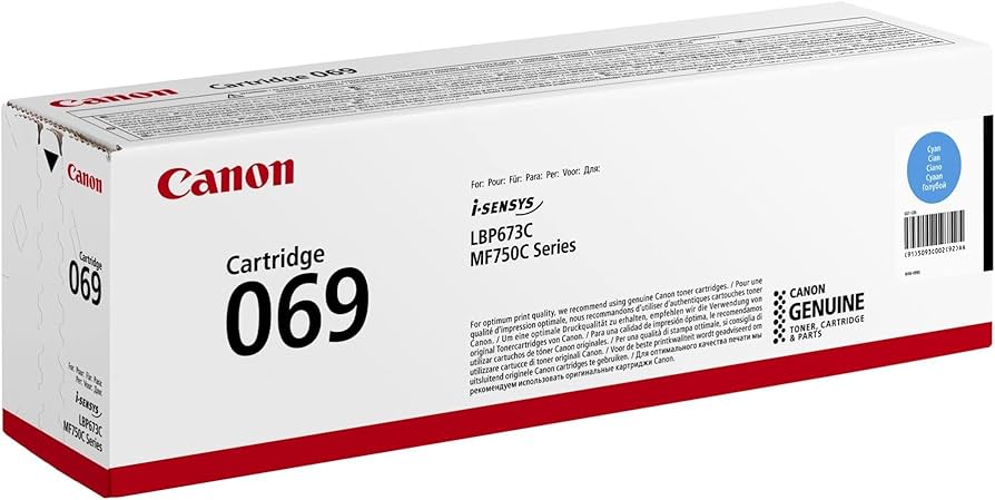 Toner Original Ciano Canon LBP673/MF752/MF754 - 069C