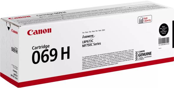 Toner Original Preto Canon LBP673/MF752/MF754 - 069HBK