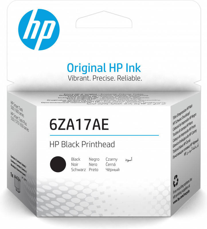 Cabeça de Impressão HP Smart Tank Plus 570/555/655 - Preto