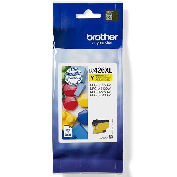 Tinteiro Amarelo Brother MFC-J4340DW/J4540DW - 5000 pág.