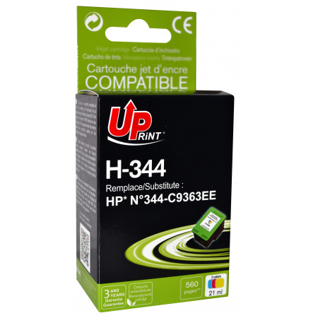 Tinteiro Compatível p/ HP DJ 460 Nº 344 - Cores (Uprint)