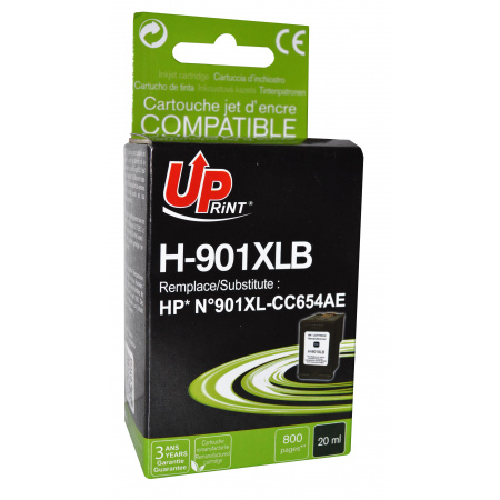 Tinteiro Compatível p/ HP OJ J4580 Nº901XL - Preto (Uprint)