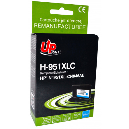 Tinteiro Compatível p/ HP 8100/8600 - C (Uprint) (AC)