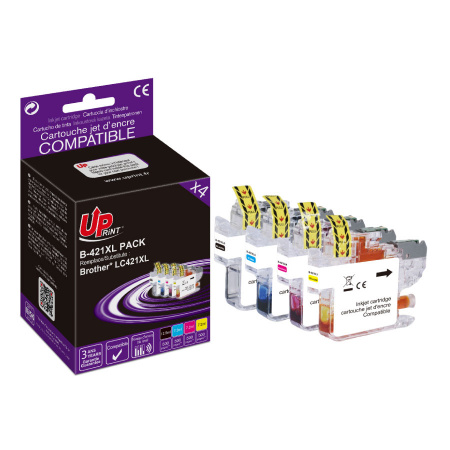 Tinteiro Compatível p/ Brother DCP J1050DW - Pack Uprint