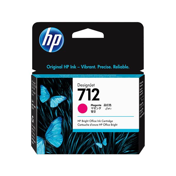 Tinteiro Magenta HP DesignJet T210/T250/T630 - 29 ml - 712