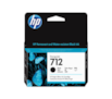 Tinteiro Preto HP DesignJet T210/T250/T630 - 80 ml - 712